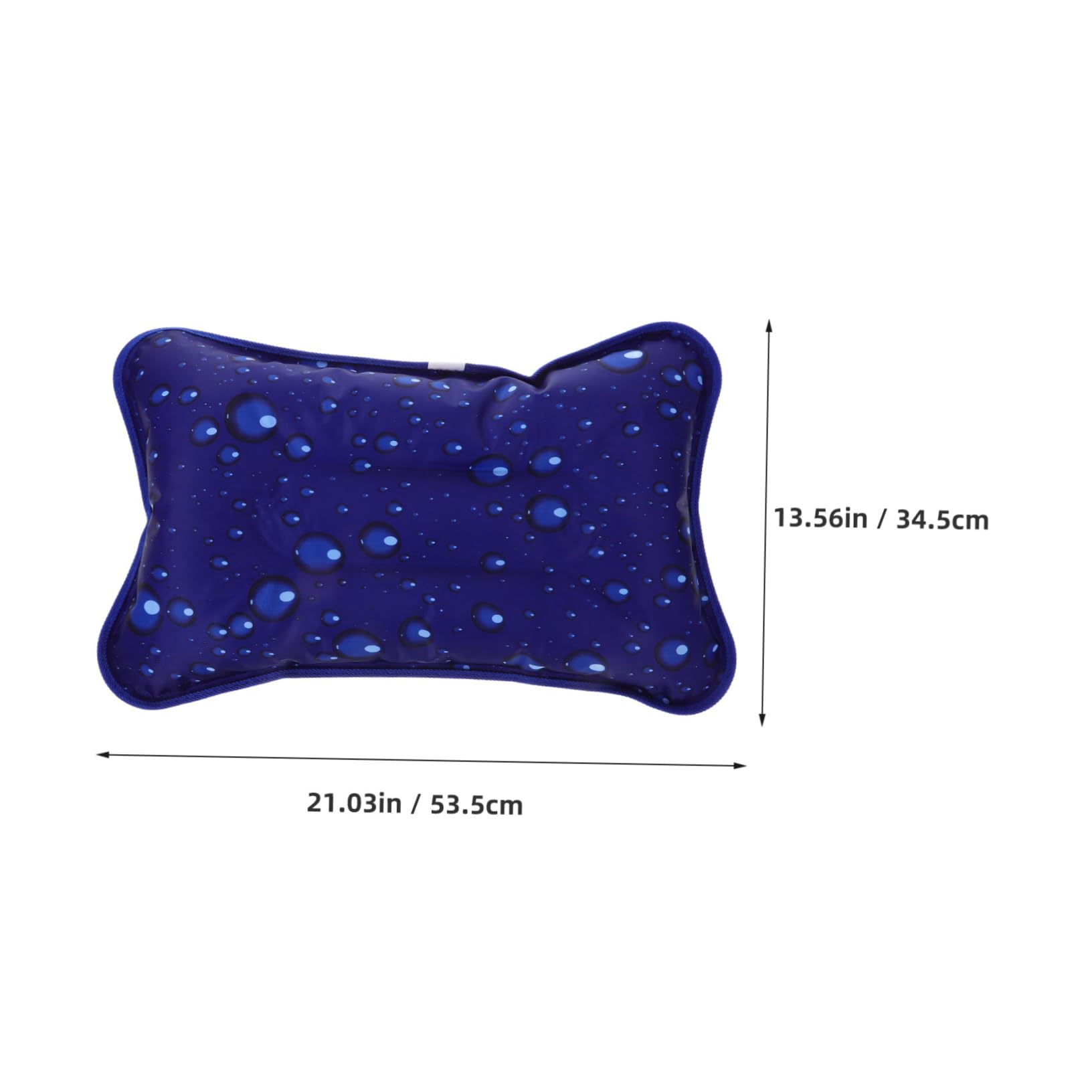 PRETYZOOM Summer Pillow Inflatable Camping Pillow Self-Inflating Water-fillable Cooling Compact for Travel