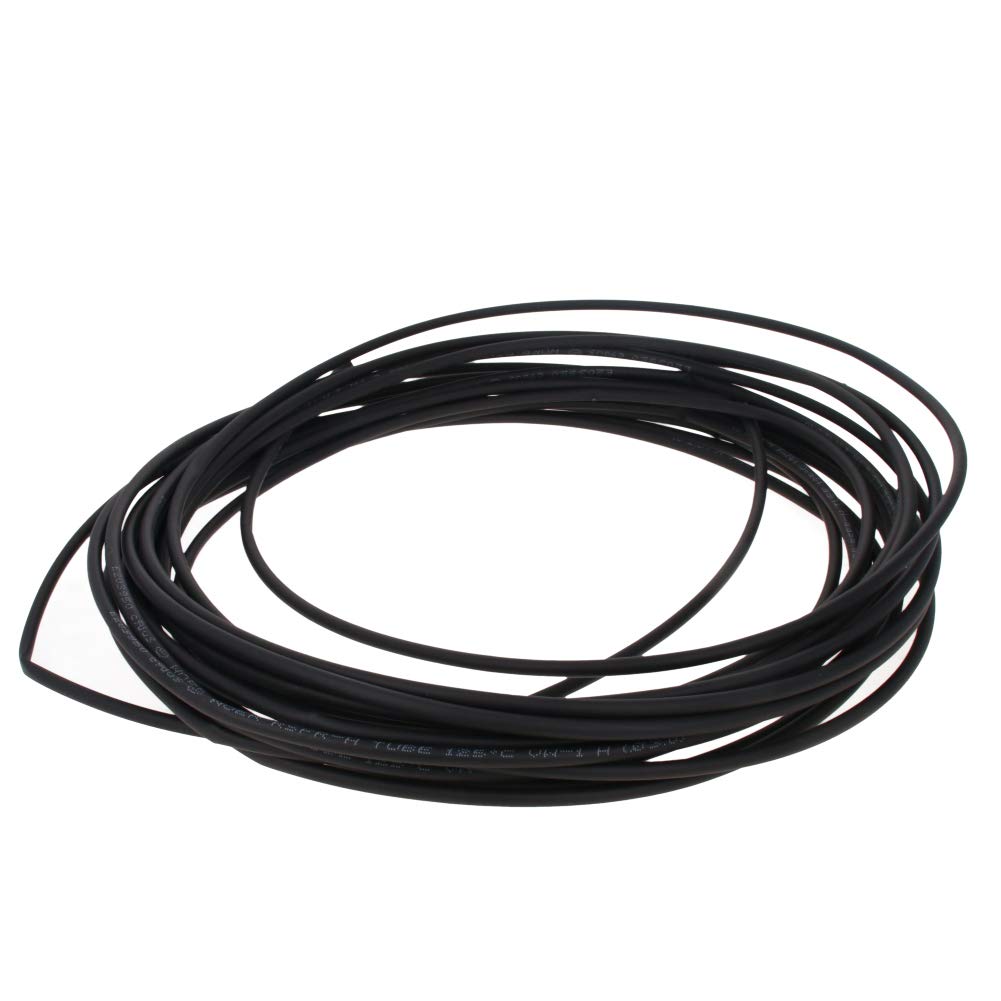 Othmro Tubi termorestringenti industriali in plastica PE, lunghezza 32,81 FT 0,5 cm diametro interno 2:1 guaina per cavo termoretraibile, protezione isolamento tubi termorestringenti per legame cavi