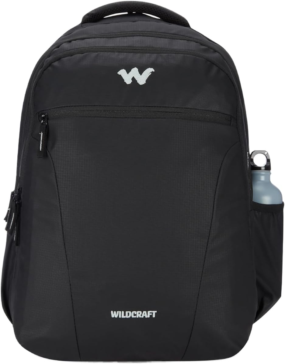 Large 45 L Laptop Backpack Bravo LP RC Wldcrft Black_Cotd (Black)