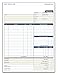 Adams Job Invoice Forms, 2-Part Carbonless, For Service and Repair Billing, 100 Individual Sets Per Pack (NC2817), White, 8-1/2 x 11Inches