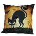 Home Decor Pillow, Gillberry Halloween Pumpkin Square Pillow Cover Cushion Case Pillowcase Zipper Closure (I)