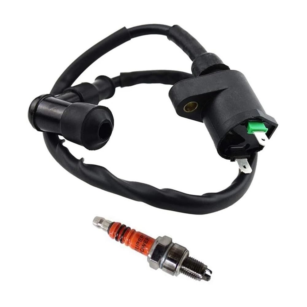 Interruptores Relé Arranque Bobina de encendido para motocicleta, solenoide, relé, regulador voltaje, caja CDI 5 pines, chispa para karts para 50 cc, 70, 90, 110 y 125