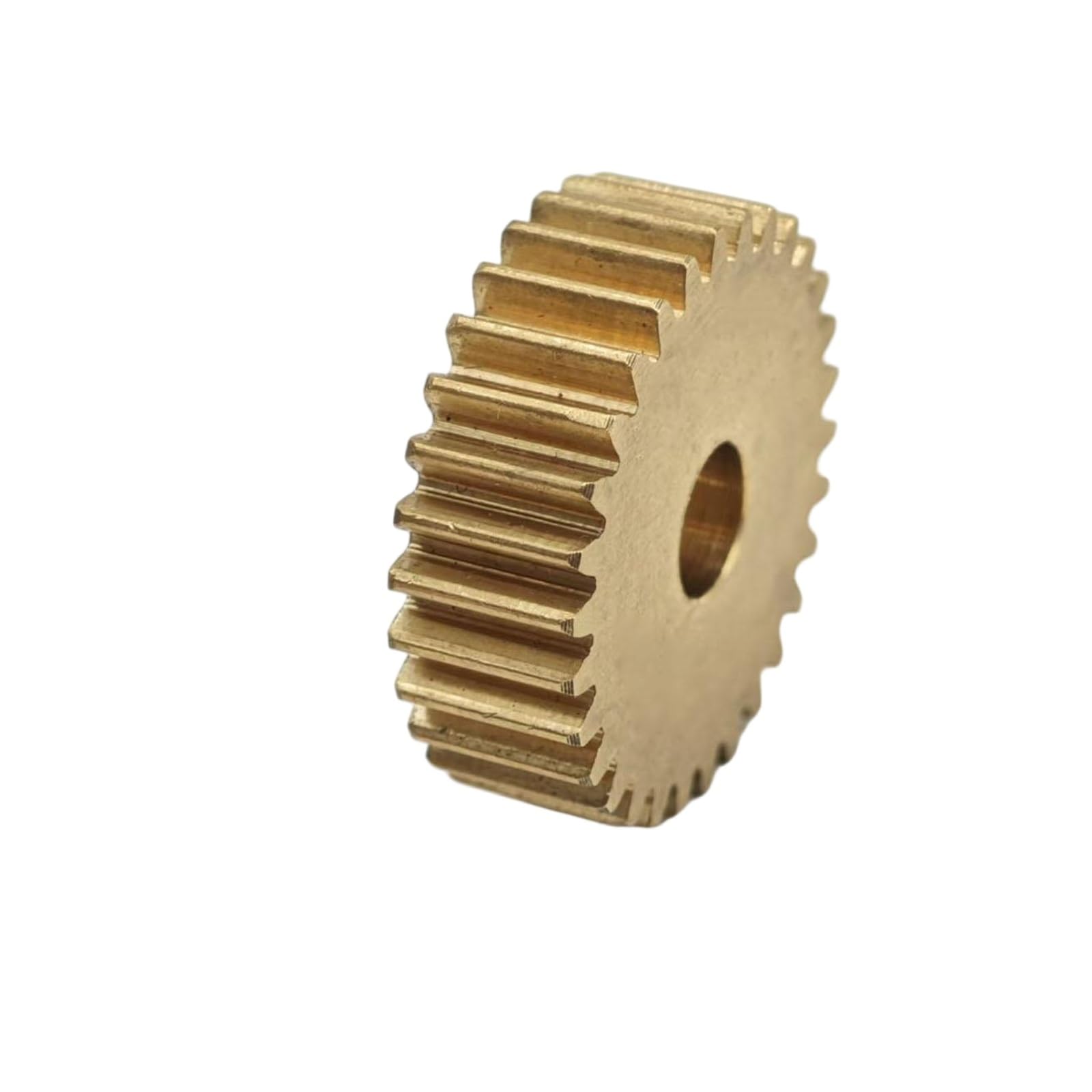 0,7 m, 120 Zähne, Messing, zylindrisches Zahnrad, 5 mm dick, Zahnrad, 0,7 Modul, 120 Zähne, Ritzel mit geraden Zähnen Zahnstangengetriebe(14mm bore)