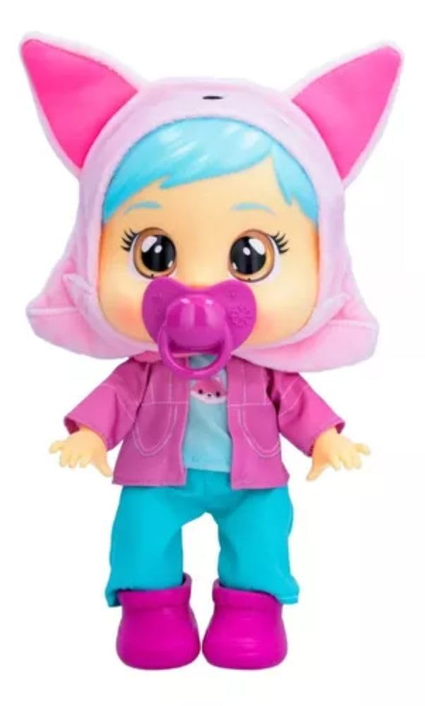 IMC Toys Cry Babies Snowy Days Babypuppe – Foxi | Puppe Für Kinder Ab 18 Monaten
