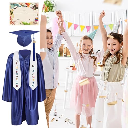 Gorra y toga de graduación infantil para regalo de fin de curso 6