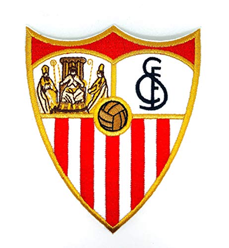 Parche Bordado Termoadhesivo Escudo del Sevilla FC 11x9cm