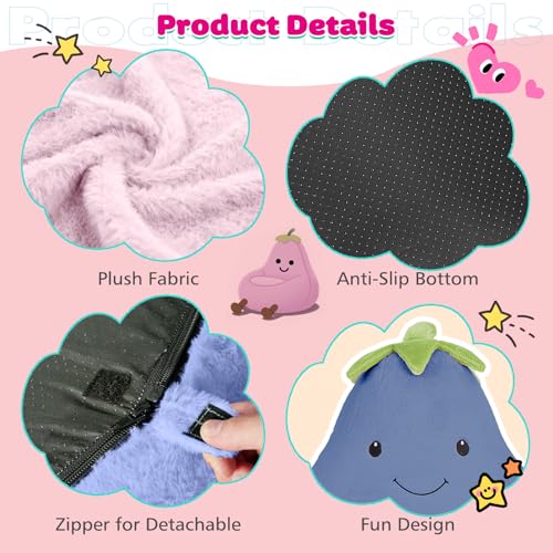 DUMOS Kids Bean Bag Chair, Toddler Couch for Teens & Kids, 24Inch by DUMOS - Used condition - Image 7