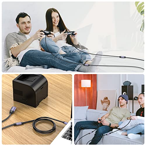 Image of USB 2.0 Type A Male to A Female Active Repeater Extension Cable 30ft, High Speed 480 Mbps
