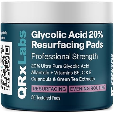 Glycolic Acid Resurfacing Pads for Face & Body Cover