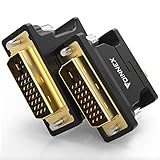 Wirtschaftliche Verbindung: Dieses Adapter-Set für DVI-zu-VGA-Wandler ist eine kostengünstige Lösung für den Anschluss eines analogen Flachbildschirms oder von Geräten mit DVI-Anschluss an einen Computer, Monitor oder Projektor mit VGA-Eingang.