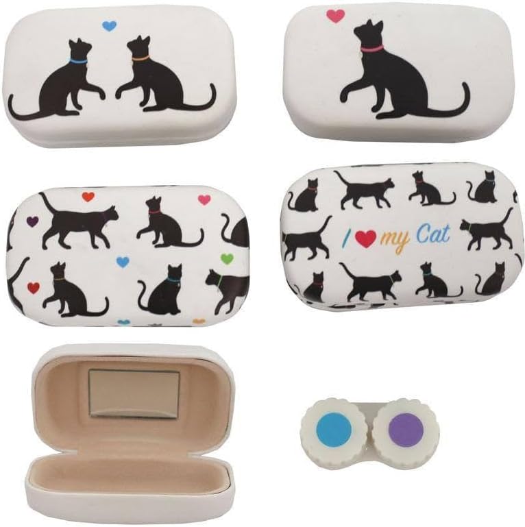 Bags of Room - Cat Silhouette Contact Lenses Case