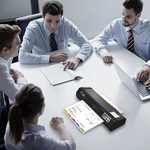 SINCHI Auto Sense, 3-10 mil Laminating Machine for Office and School, 50-Second Warm-up, 40 Inches/Minute, Never-Jam, Heavy Duty, 13-inch Thermal Laminator Machine 11x17 - Thumbnail 7