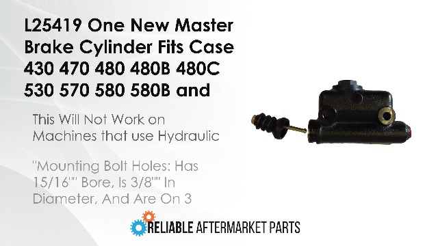 Watch Master Brake Cylinder - Reliable Aftermarket Parts, Inc on Amazon ...
