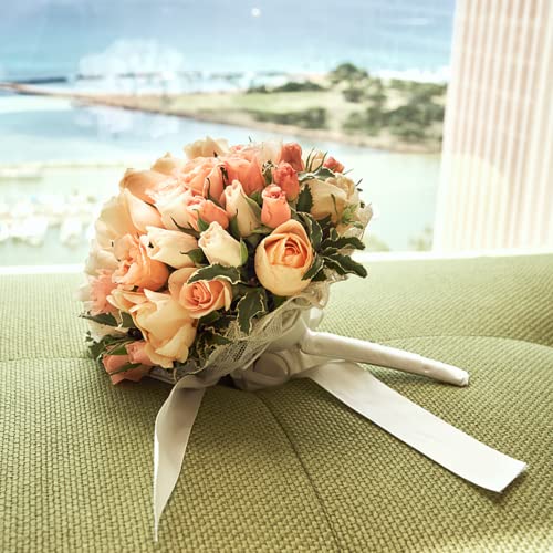 Image of Double Face Gold Satin Ribbon 5 /8 inch X 50 Yards Polyester Gold Ribbon for Gift Wrapping Very Suitable for Weddings Party Hair Bow Invitation Decorations and More