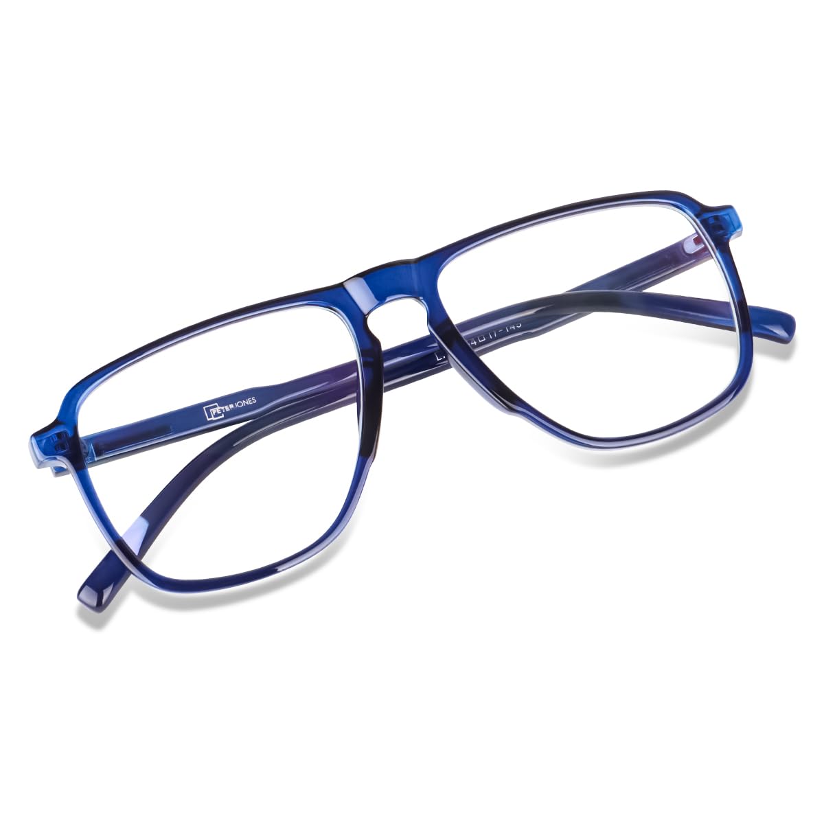 Peter Jones Unisex Square Computer/Gaming Glasses with Anti Glare Lenses (AG211)