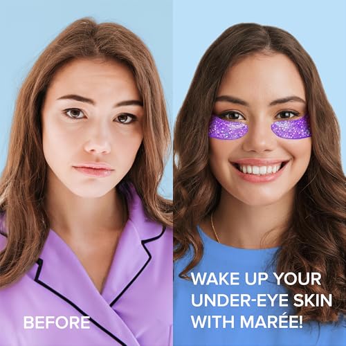 Maree MAREE01 Eye Gels - Under Eye Patches For Puffy Eyes And Dark Circles With Natural Marine Collagen & Hyaluronic Acid - Anti-Aging Eye Masks thumb #2
