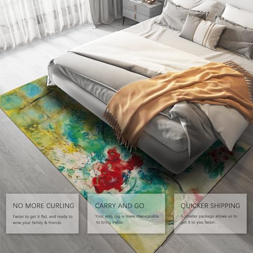 Tapis de salon élégant grand format pour isoler et décorer