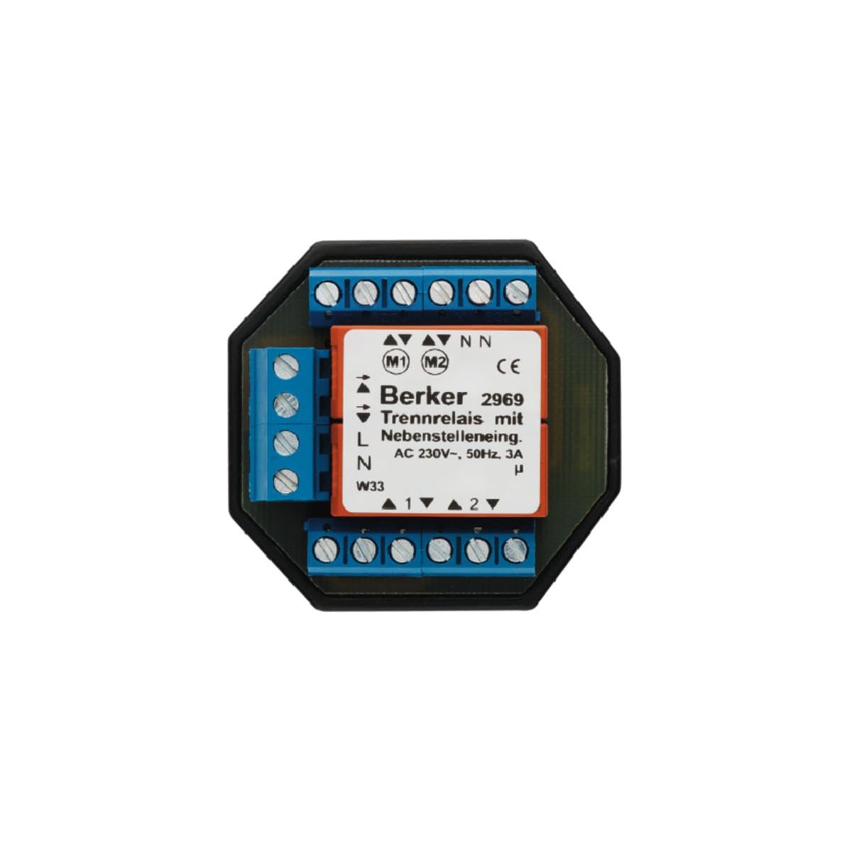 Berker Relais de coupure 2969 micromodule commande centralisée 230V