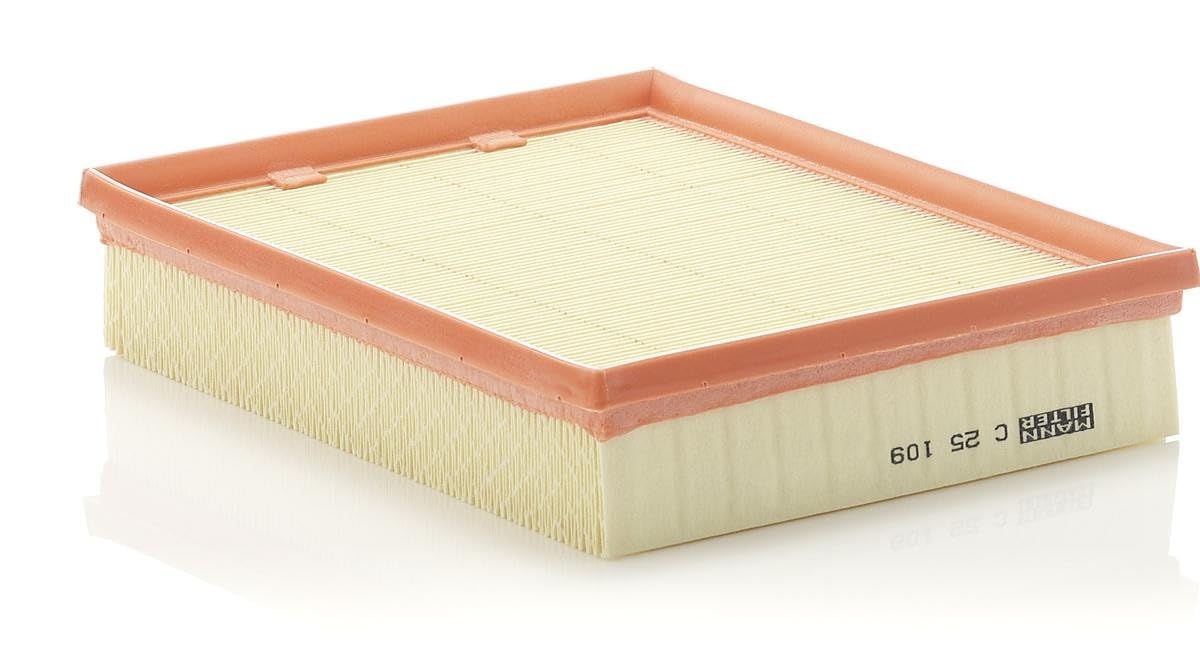 MANN Air Filter Insert 247mm Length Service Replacement Fits Renault Laguna