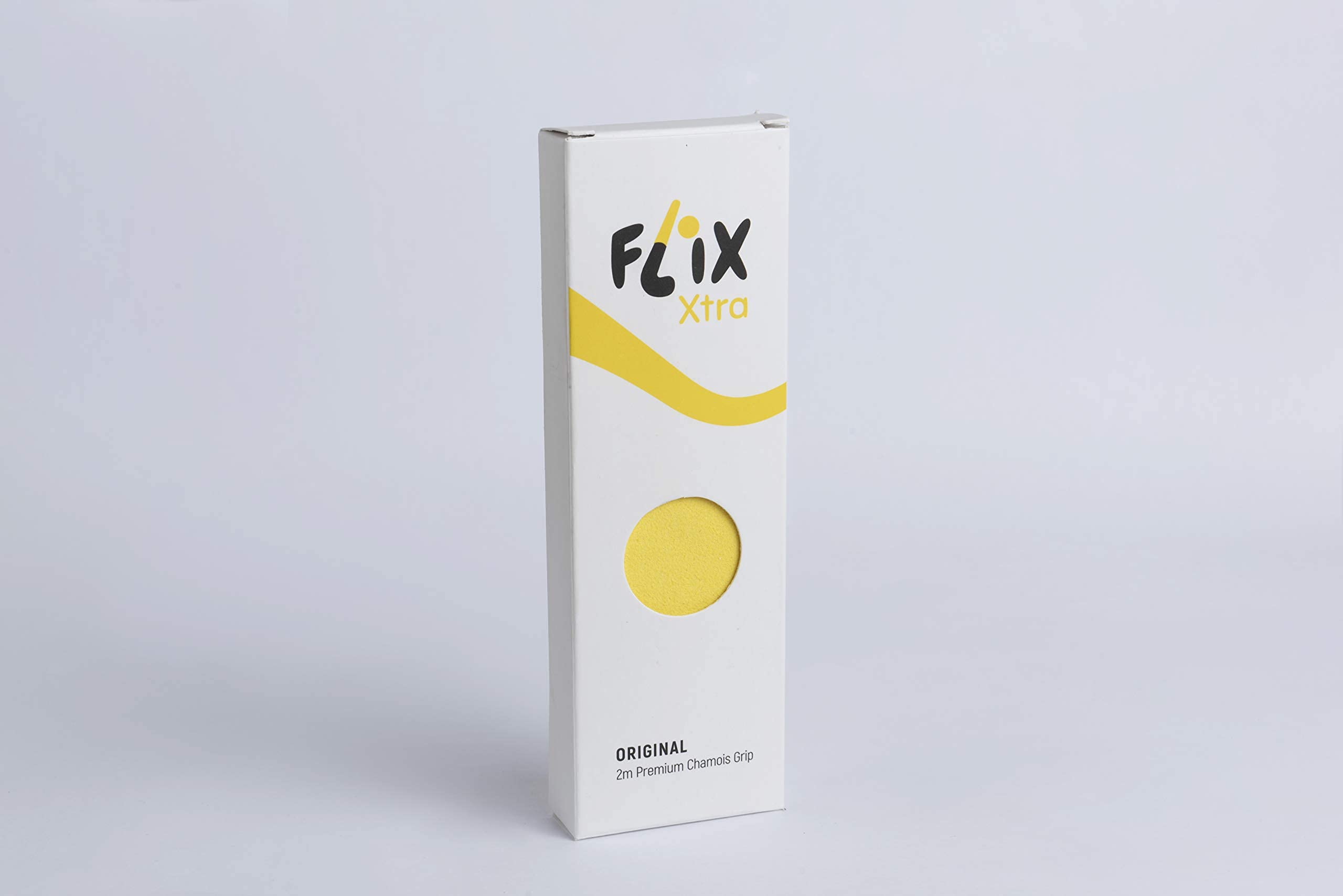 Hockey Grip | Flix Xtra 2 metros de gamuza – Original Amarillo | Extra Largo Premium Chamois