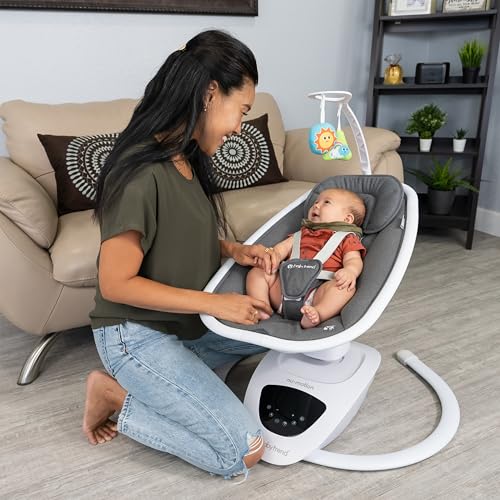 Bluetooth Baby Swing with Remote Control