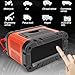 12V/24V Smart Battery Charger,10A LiFePO4 Lead Acid Fully Automatic Maintainer,Portable Car Trickle Charger with Large Display Battery Repair Function,Perfect for AGM,STD,Gel,Deep Cycle Battery
