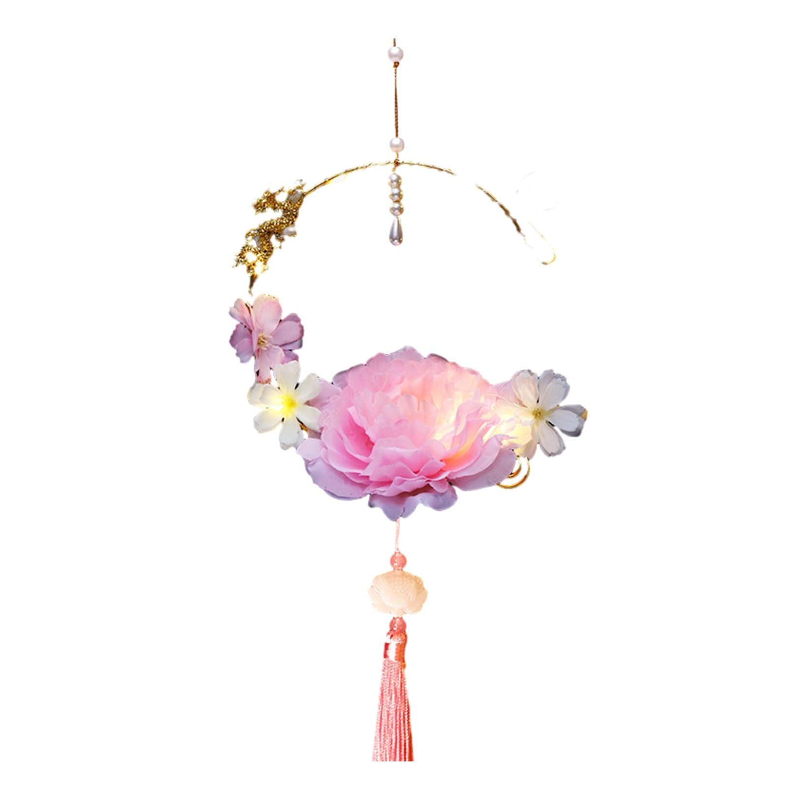 Elnwnnkc Festival Lamp Lamp Children Dragon Horn Flower Rings Portable Decor Dragon Horn