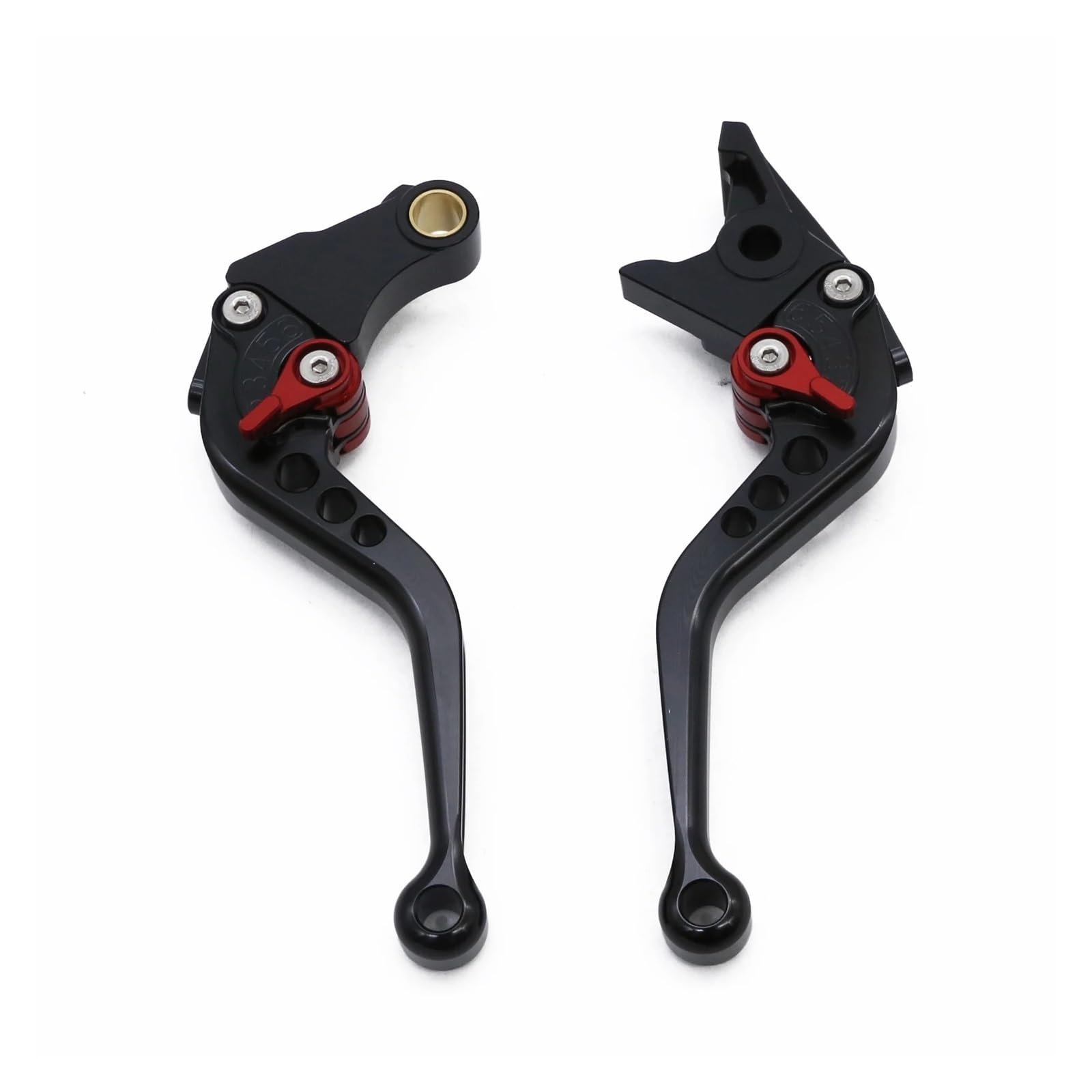 JWQEBNS Motorcycle Brake Clutch Levers for Royal for Enfield 650 Interceptor INT650 2023-2024 Adjustable Motorcycle Brake Levers Clutch(Short Black)
