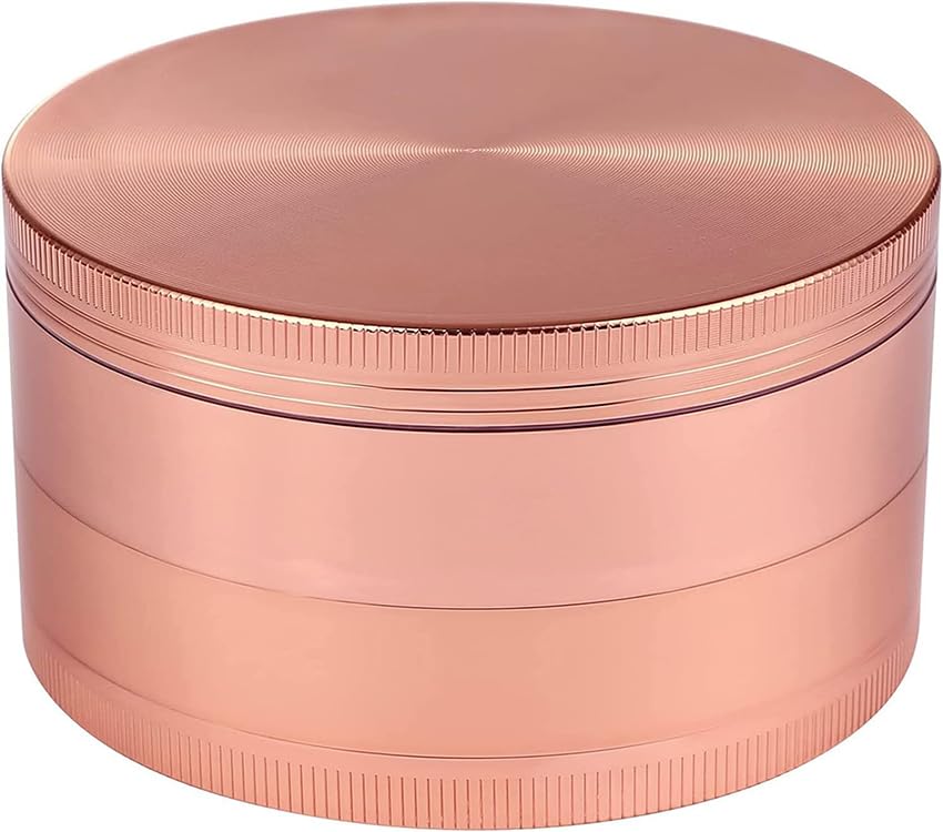 2.5-inch Paper box | heavy-duty aluminum, smooth grinding, non stick design, essential for the kitchen -Rose Gold