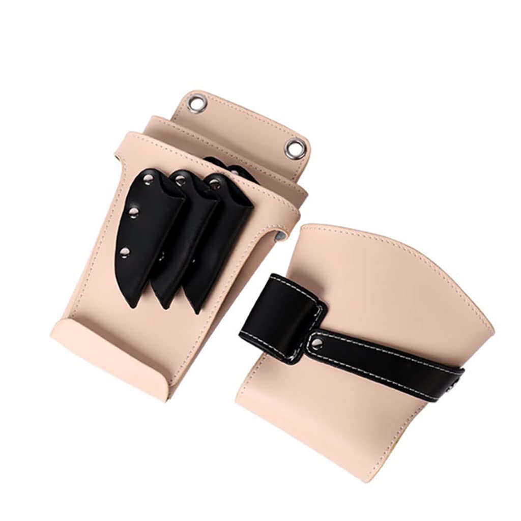 Fondina per forbici da barbiere， Borsa porta pettine for parrucchiere in vera pelle for, forbici, fondina for cesoie