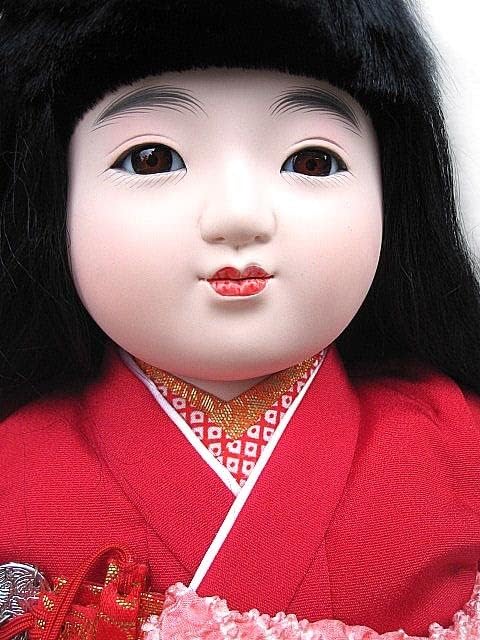 東京久月 市松人形女の子 42cm 市松人形 東玉作 高さ42cm 日本