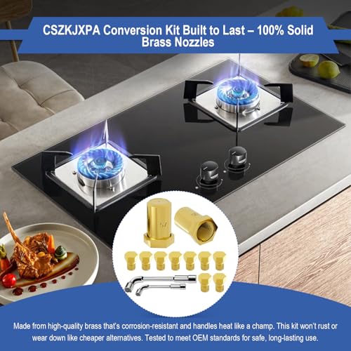 Range LP Conversion kit for Frigi-daire LP Conversion Kit, For Frigi-daire Series Natural Gas To Propane LPG Conversion Kit, Replaces 4980407 AP7213138 A22390101 316243720 316243721 316243723. by CSZKJXPA - Used condition - Image 6
