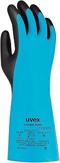 uvex u-Chem 3200 Schutzhandschuhe gegen chemische Risiken nach EN 388 - Wasserdicht - Gr. 10