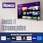 Westinghouse Roku TV - 24 Intelligent de pouce TV, 720P LED HD TV avec connexion Wi-Fi et application mobile, écran plat TV Compatible avec Apple Home Kit, Alexa et Google Assistant