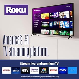 Westinghouse Roku TV - 24 Inch Smart TV, 720P LED HD TV with Wi-Fi Connectivity and Mobile App, Flat Screen TV Compatible with Apple Home Kit, Alexa and Google Assistant