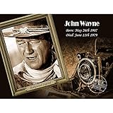 Metallschild Hollywood Legend John Wayne