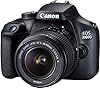 (CERTIFIED REFURBISHED) Canon EOS 3000D 18MP Digital SLR Camera (Black) with 18-55mm is II Lens, 16GB Card and Carry Case #2