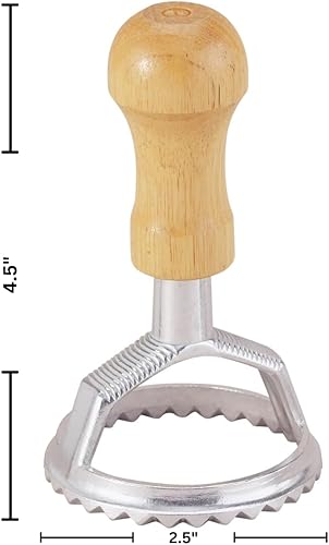 Miniatura 6 de Fante Molde para hacer 1Docena de ravioles redondo Metálico