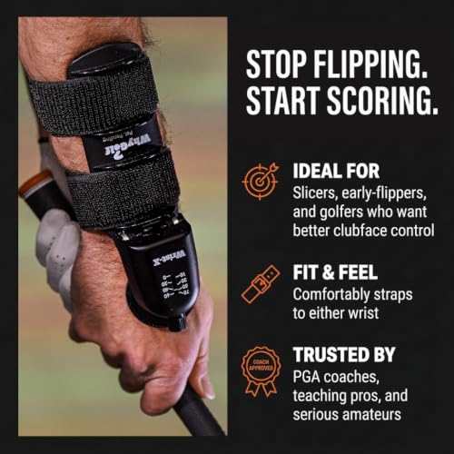 WHYGOLF Wrist-X Golf Swing Trainer – Adjustable Wrist Hinge Aid
