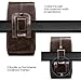 Cell Phone Holster for iPhone 14 Pro Max 15 Pro Max, kiwitatá Vertical PU Leather Phone Belt Clip Holder Carrying Case for iPhone 15 Plus 14 Plus iPhone 12 Pro Max Galaxy S22 Ultra S24 Plus