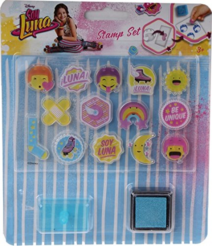 Preisvergleich Produktbild Disney Soy Luna SL17268 Luna Clear Stempelset, Mehrfarbig