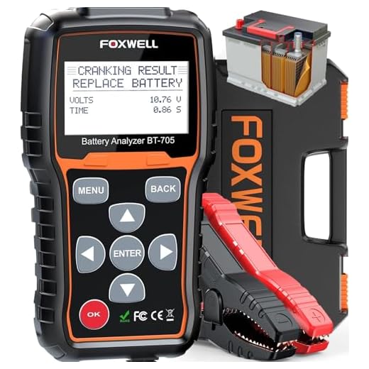 FOXWELL BT705 Professional Battery Tester