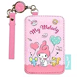 ケイカンパニー サンリオ リール付きパスケース マイメロディ H106×W73×D7mm CRT5-MM