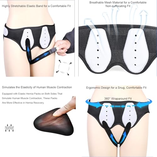 Faja para hernia para hombre tamaño pequeño miniatura 4