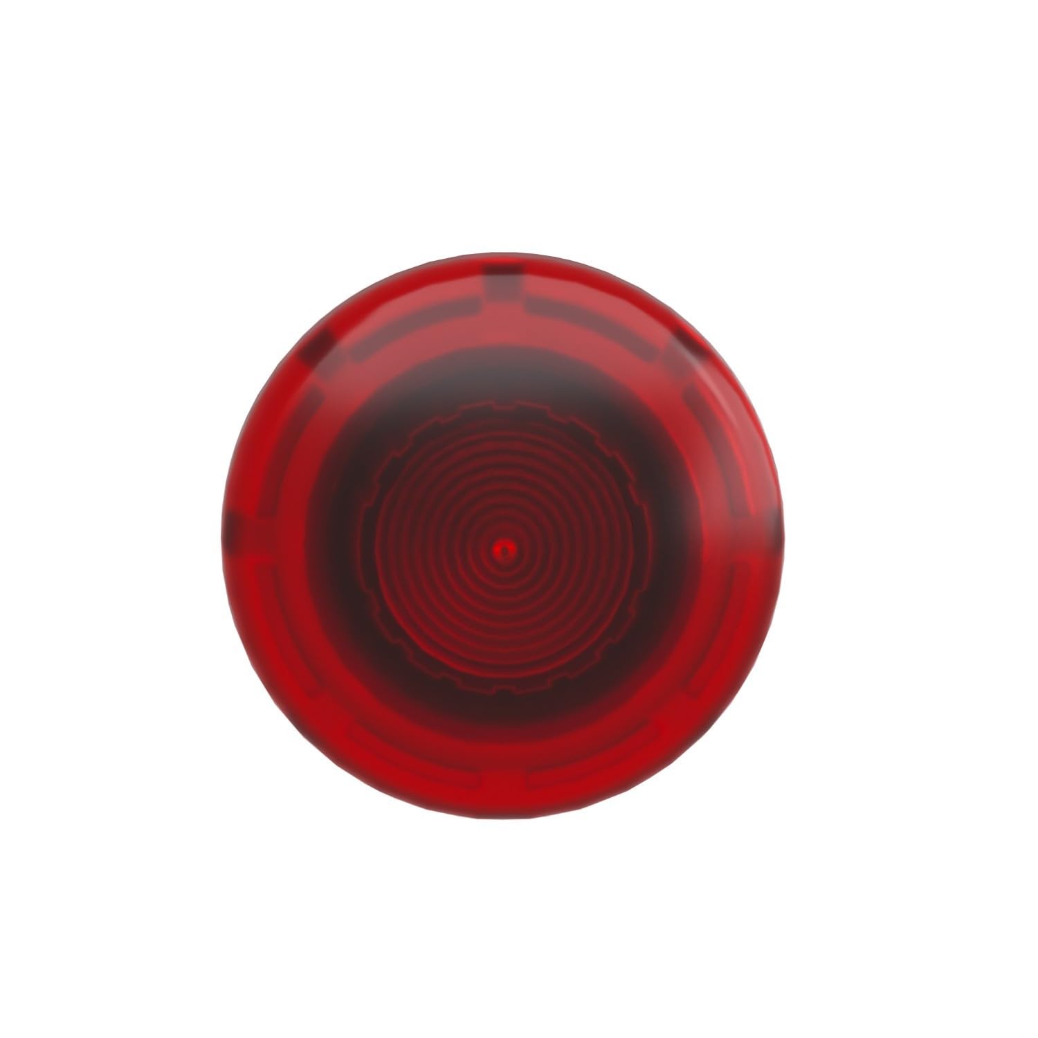 Schneider Electric ZB4BW643 Cabeza de Pulsador Iluminado Diámetro 40, Pulsar-Tirar Diámetro 22, Rojo