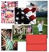 72 Note Cards - Patriotism - 6 Designs - Blank Cards - Red Envelopes Included