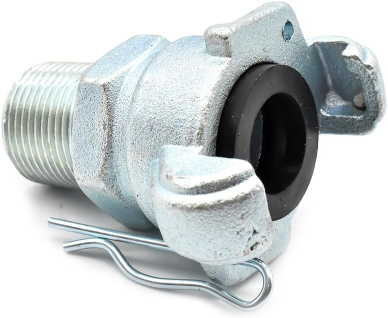 Interstate Pneumatics CU-851 3/4 Inch Male NPT Straight Through Jack Hammer Coupler-Pack of 10