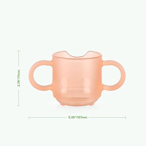 Miniatura 8 de haakaa Taza de entrenamiento de silicona para bebés, taza abierta de aprendizaje para bebés de 6 meses en adelante, a prueba de caídas, sin BPA, 5