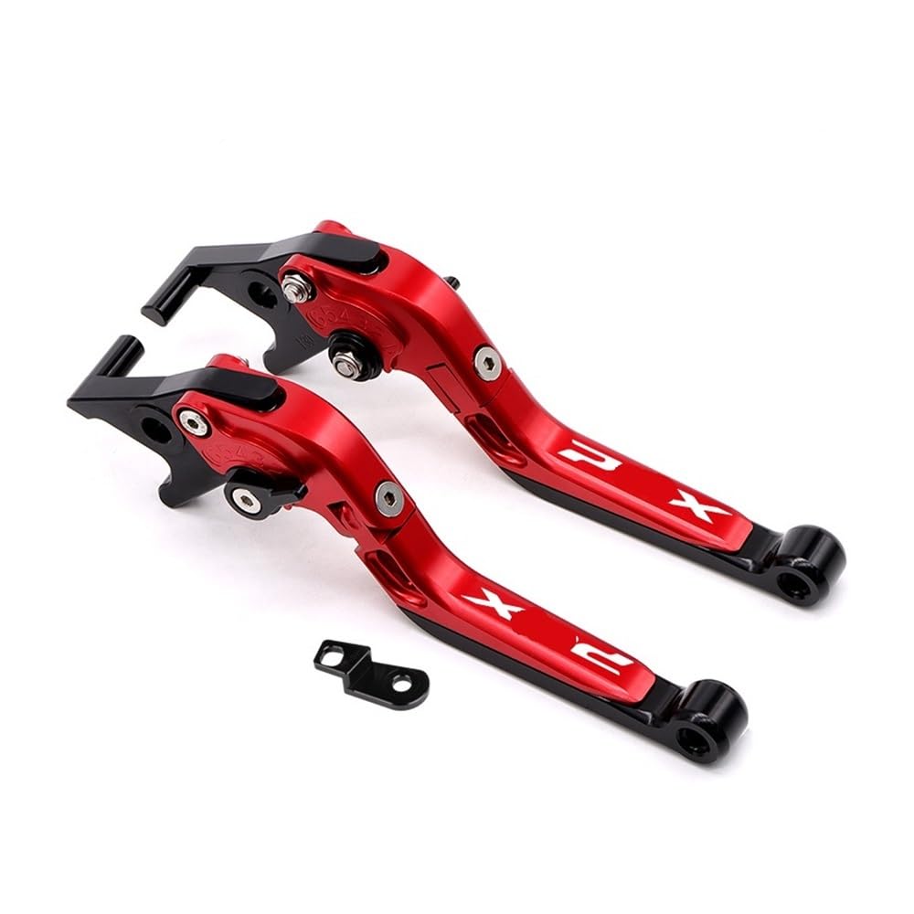 Mdofncp Pcx-R.r.bk.bk Motorcycle Clutch Brake Lever For Ho&Nda Pcx160 Pcx125 Pcx150 2021-2025 Motorcycle Adjustable Folding Brake Levers Clutch Handle Set