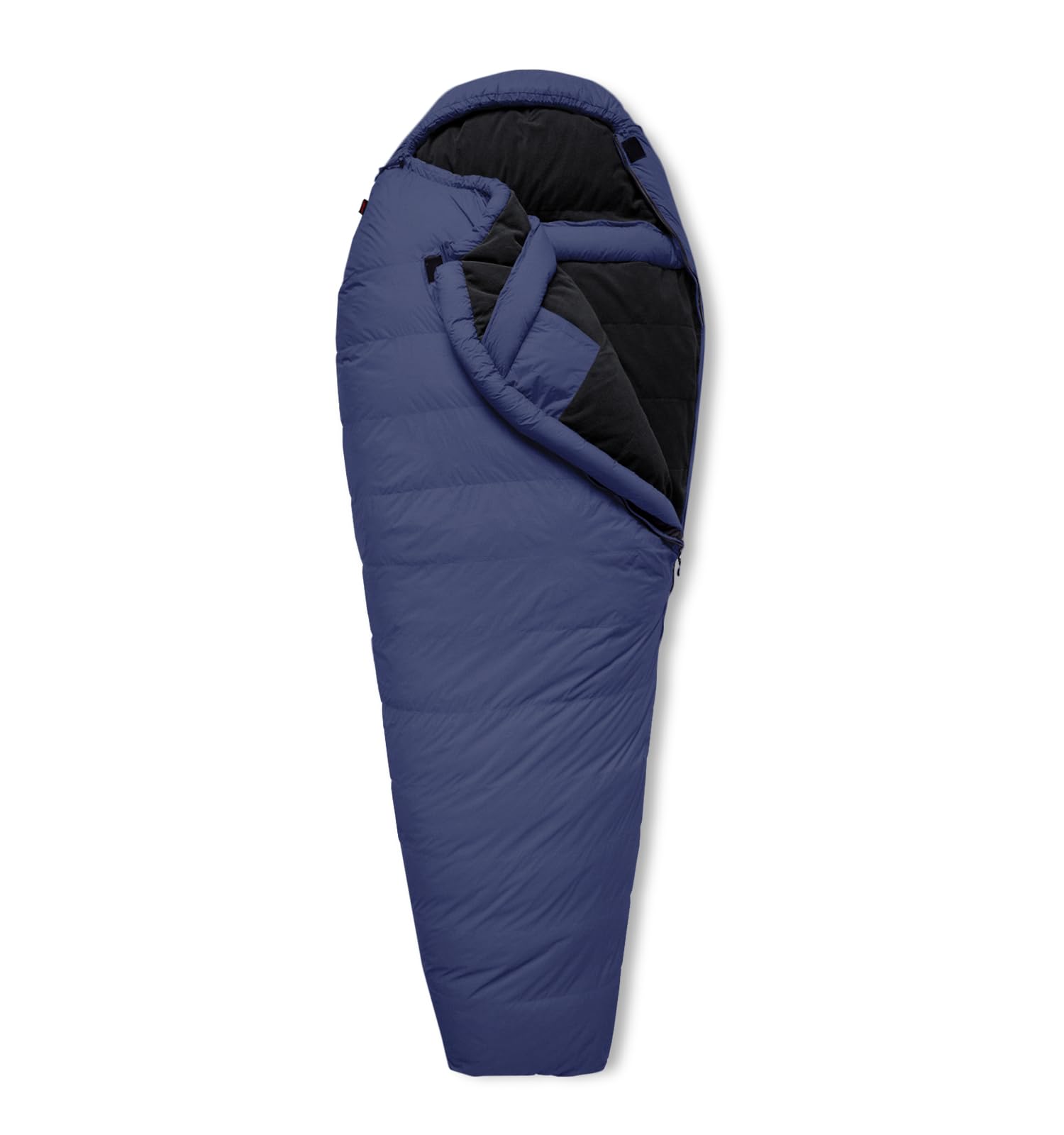 Litume Śpiwór -50°C lodowcowy - ekstremalne zimno, dół 800+ fill Power 1,8 kg, mumia o jakości wysyłkowej, wodoodporny nylon 20D, przetestowany na kemping zimowy i alpinizm.